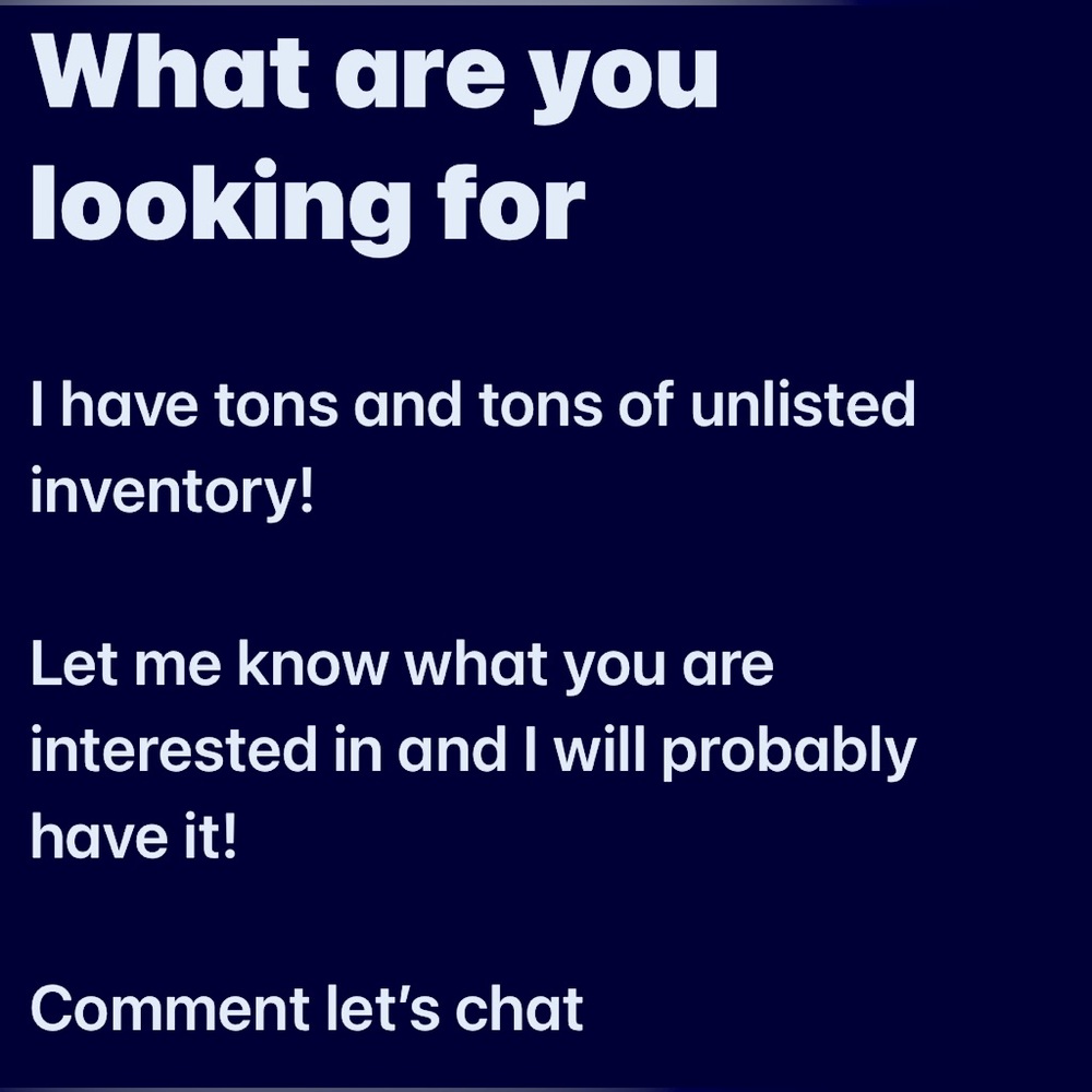 Let’s chat 💬